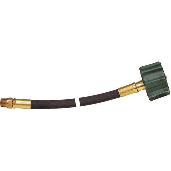 Mec 1/4 in. I.D. High Pressure Hose Green F. QCC x 1/4 in. MPT 15 in. L Replaces 511514 MER426-15